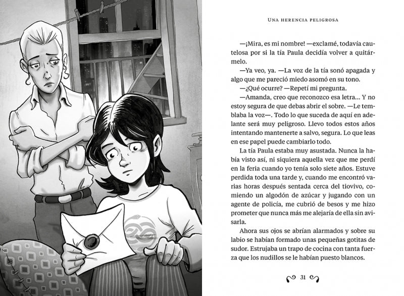 Una herencia peligrosa (Amanda Black 1)