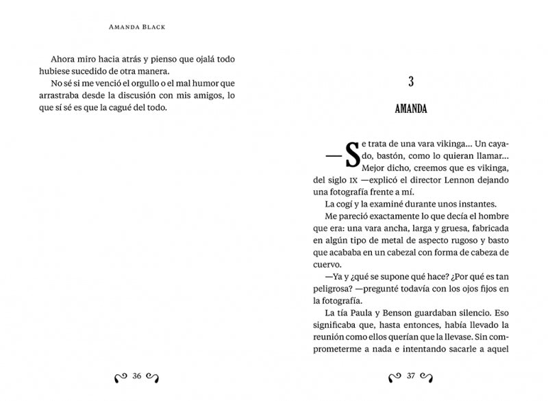El bastón del cuervo (Amanda Black 7)