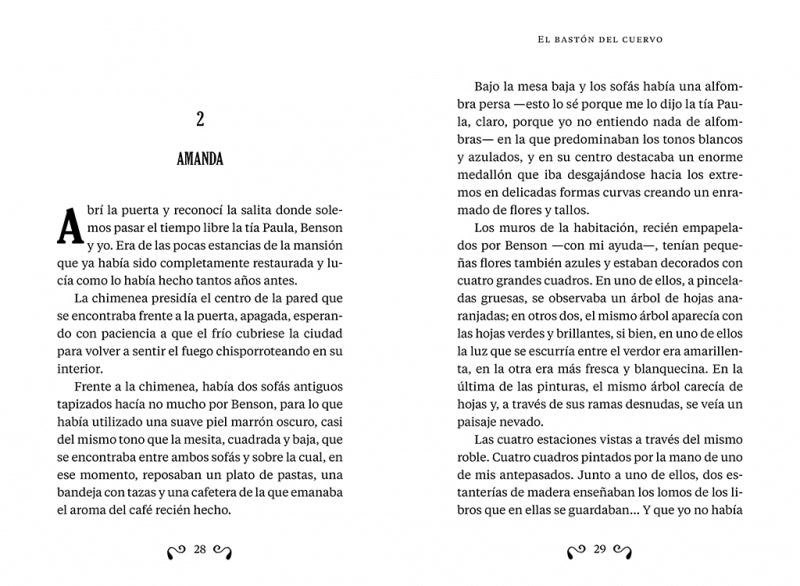 El bastón del cuervo (Amanda Black 7)