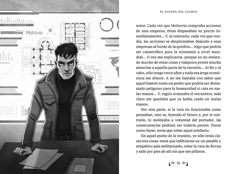 El bastón del cuervo (Amanda Black 7)