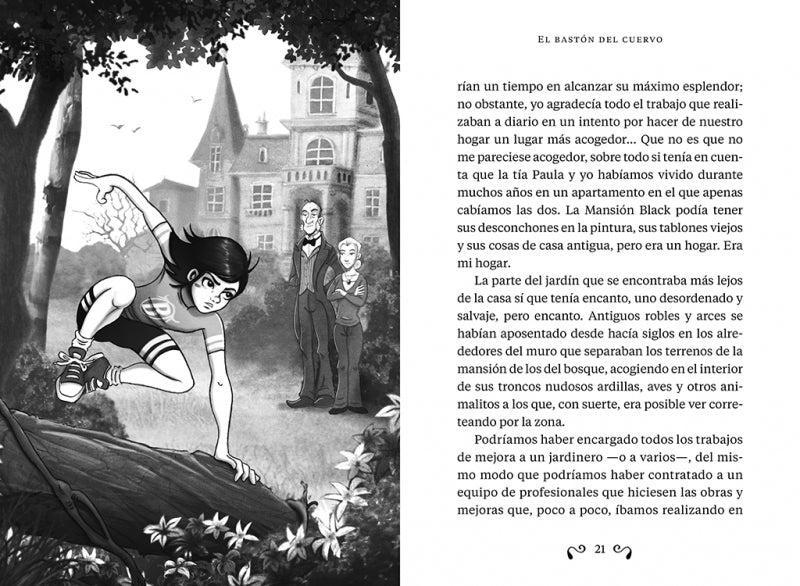El bastón del cuervo (Amanda Black 7)