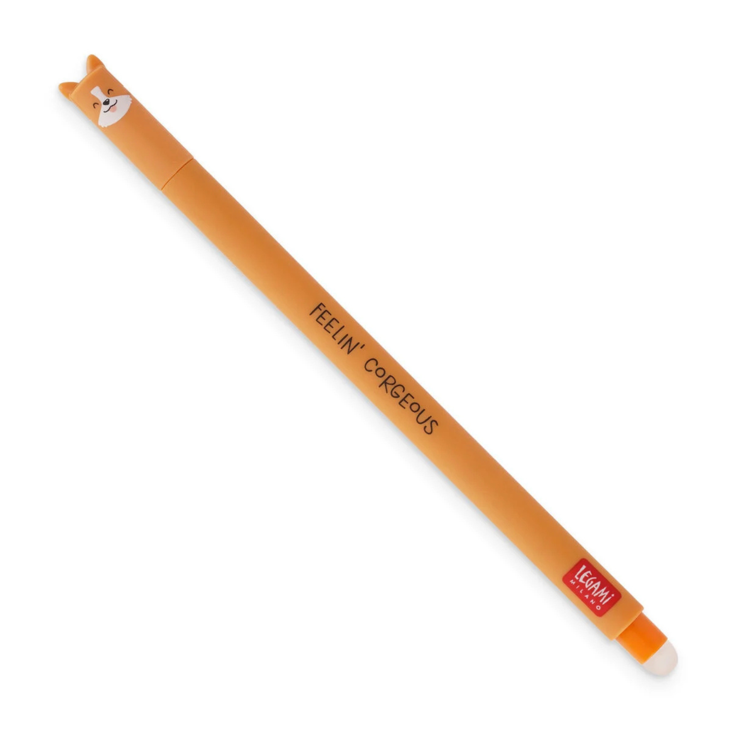 Bolígrafo de Gel Borrable Corgi «Feelin' Corgeous» - Erasable Pen