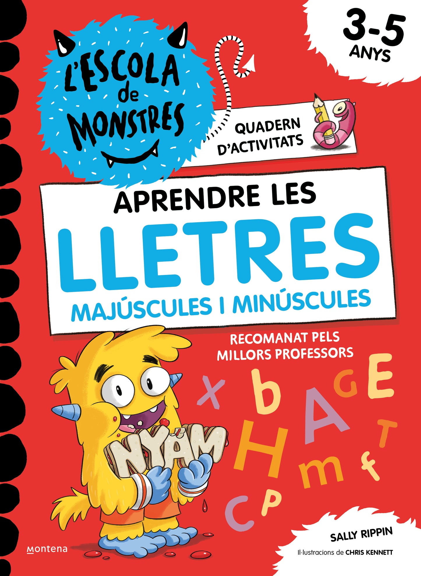 Aprendre les LLETRES majúscules i minúscules (L'Escola de Monstres. Quadern d'activitats)