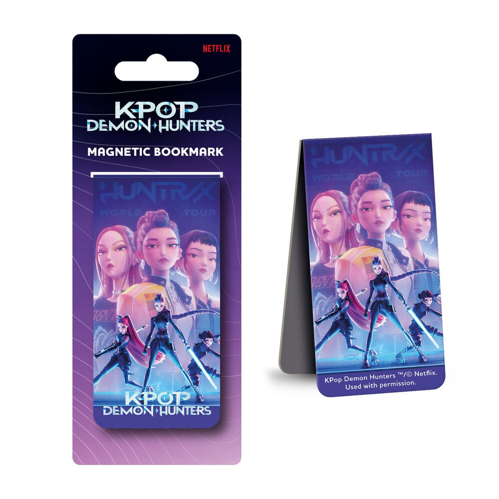 Marcapaginas magnetico KPop Demon Hunters