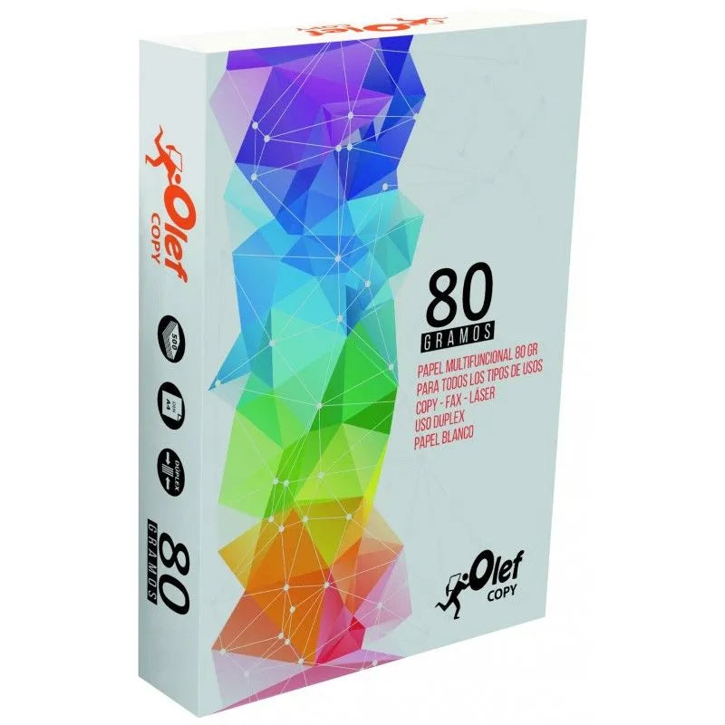 Papel Olef 500 hojas 80g