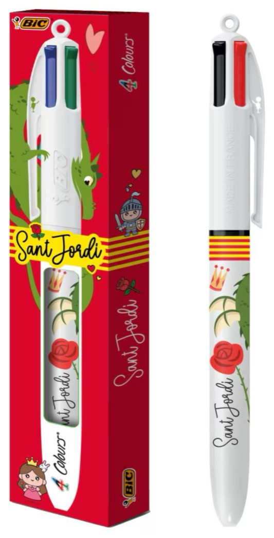 Bolígrafo Bic Sant Jordi 2026 - Edición limitada