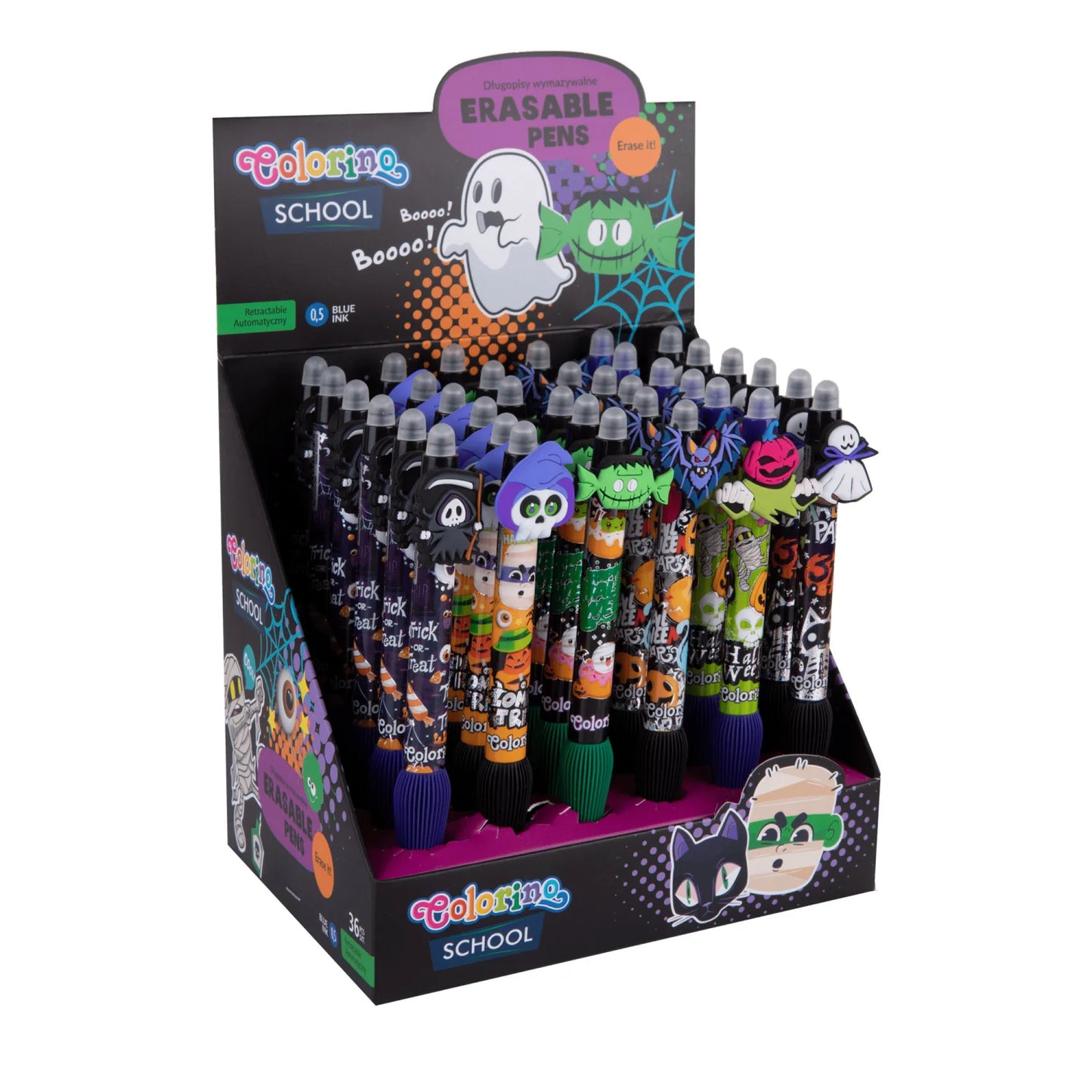 Boligrafo borrable Halloween