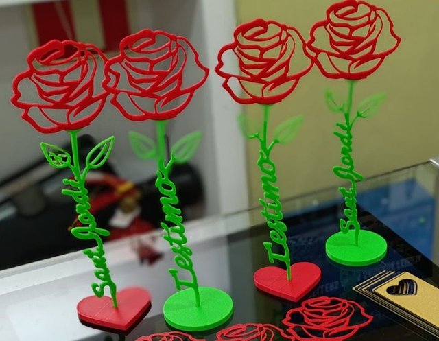 ROSA IMPRESORA 3D T'ESTIMO