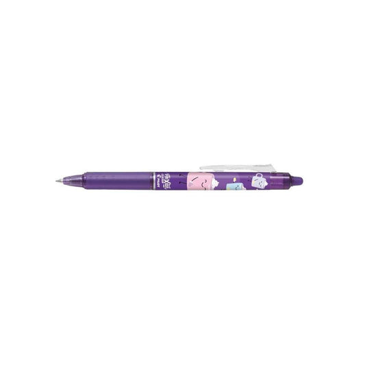 Bolígrafo rollerball borrable PILOT FRIXION BALL CLICKER 0.7 Tinta azul púrpura Sweet Paradise