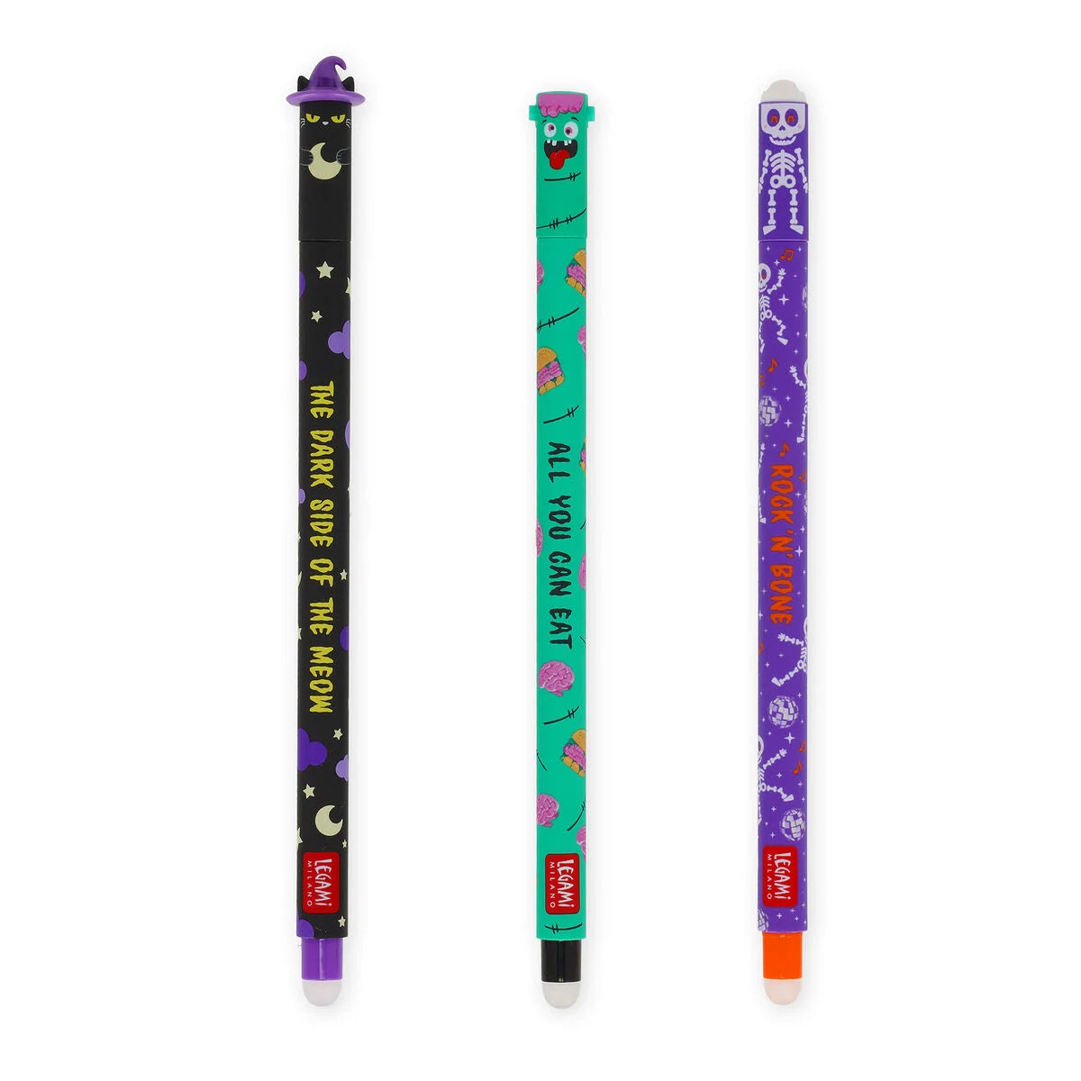 Set de 3 Bolígrafos de Gel Borrables - The Boo Crew - Erasable Pen