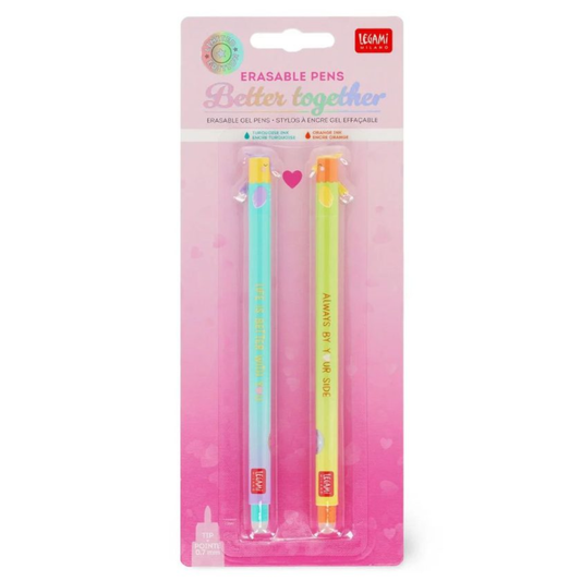 Set de 3 Bolígrafos de Gel Borrables - Better Together - Erasable Pen