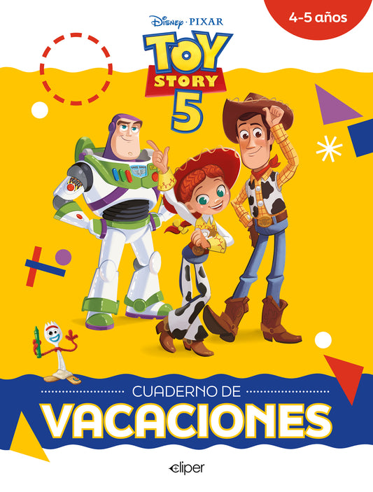 Toy Story 5. Cuaderno de vacaciones (4-5 años) (Disney. Cuaderno de vacaciones)