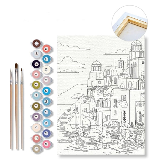 Paint by numbers de Color Experience "Grecia"