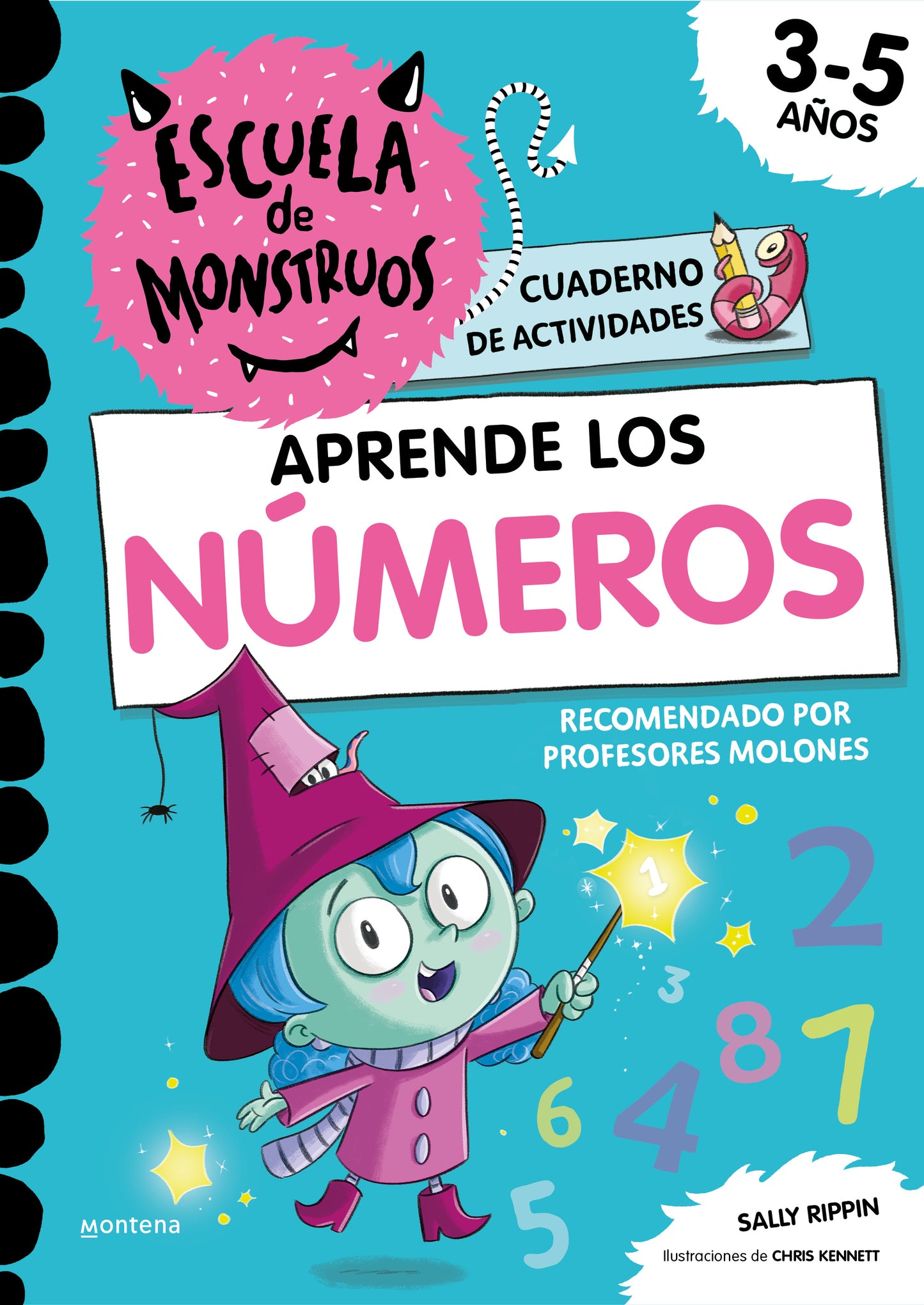 Aprende los NÚMEROS (Escuela de Monstruos. Cuaderno de actividades)