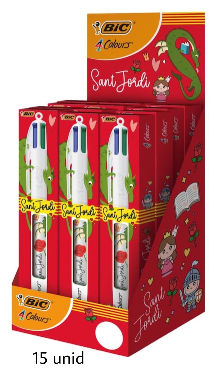 Bolígrafo Bic Sant Jordi 2026 - Edición limitada