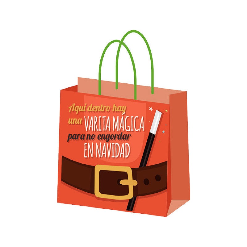 Bolsa regalo Navidad aleatoria
