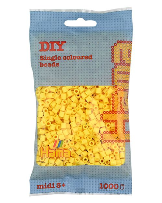 [207-103] Hama midi amarillo claro 1000 piezas