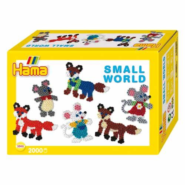 [3503] Kit Hama Beads Midi Mundo Pequeño