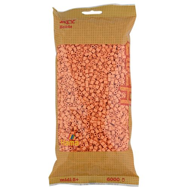 [205-105] Hama midi albaricoque claro 6000 piezas