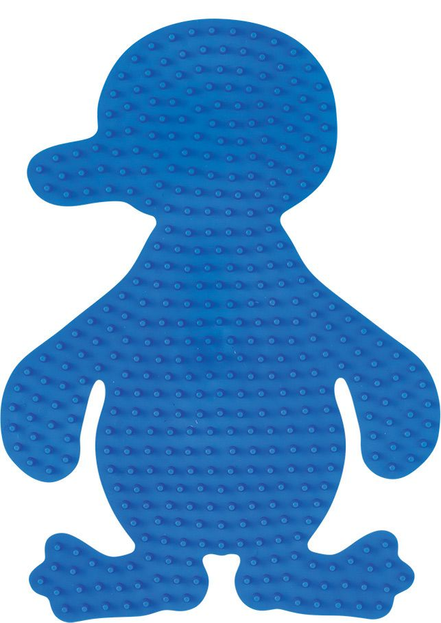 [301] Placa / Pegboard pingüino para Hama midi