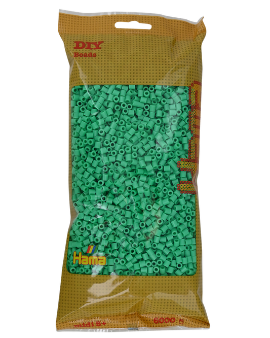 [205-11] Hama midi verde claro 6000 piezas