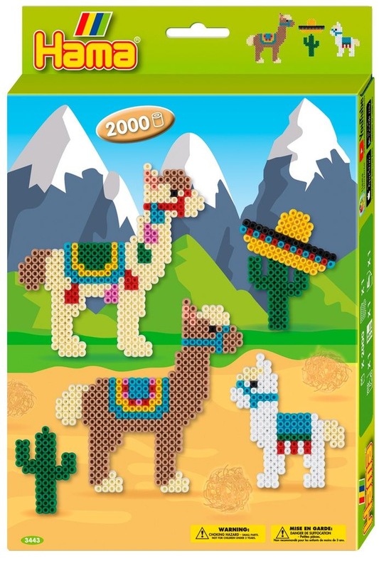 [3443] Kit Hama Beads Midi Alpacas