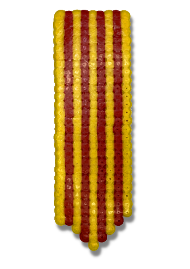 Punto de libro bandera catalana