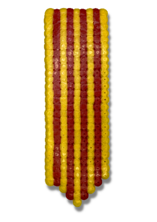 Punto de libro bandera catalana