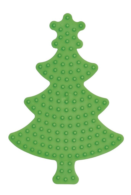 [331] Placa / Pegboard árbol de navidad para Hama midi