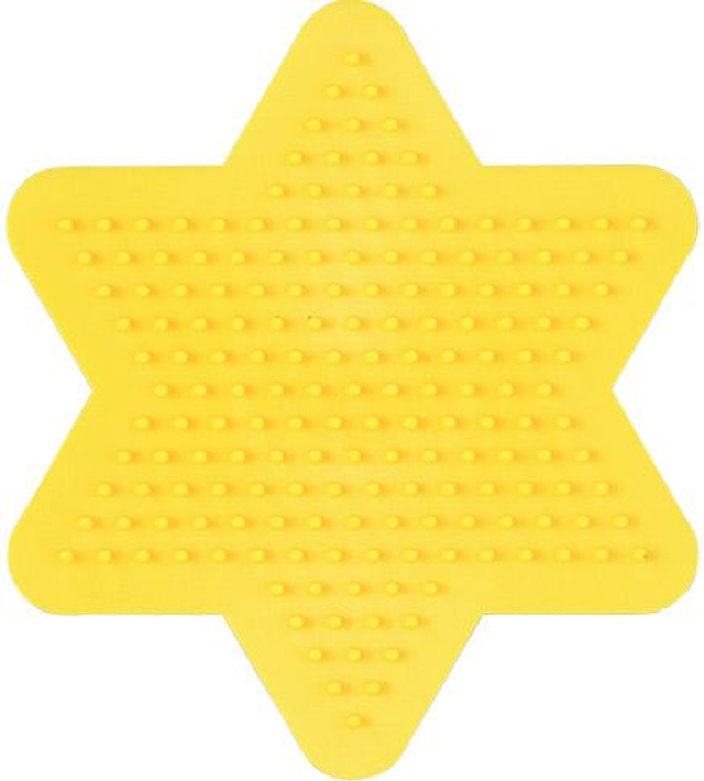 [270] Placa / Pegboard estrella pequeña para Hama midi