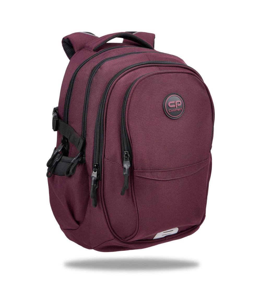 Mochila juvenil factor ripstop garnet