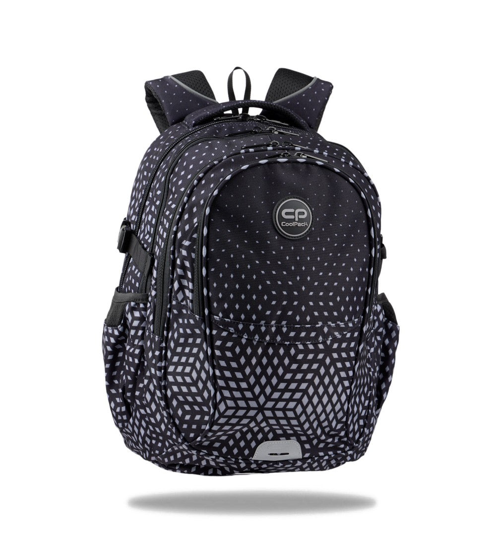 Mochila Escolar Juvenil FACTOR White Diamond